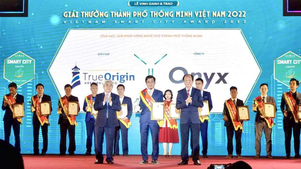 ONYX Vinh dự đạt Giải thưởng Thành phố thông minh Việt Nam 2022